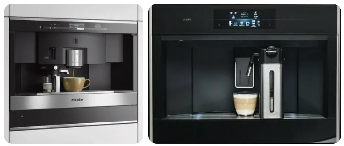Популярные модели встраиваемой кофемашины